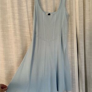 American Eagle Outfitters Light Blue Knit Top